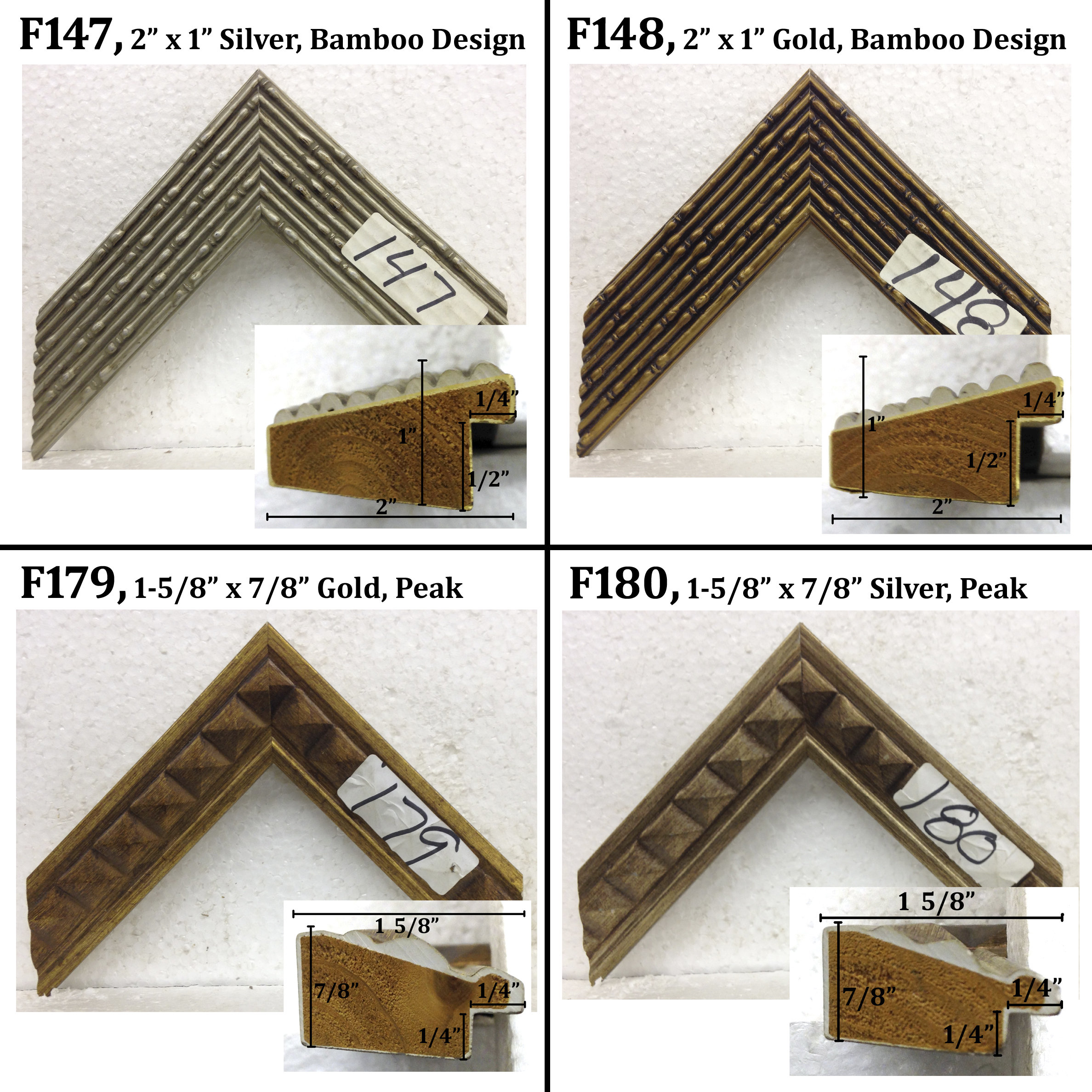 Frame Lengths Picture Frame Molding | Ornate Simple Antique Classical Modern Wood ...