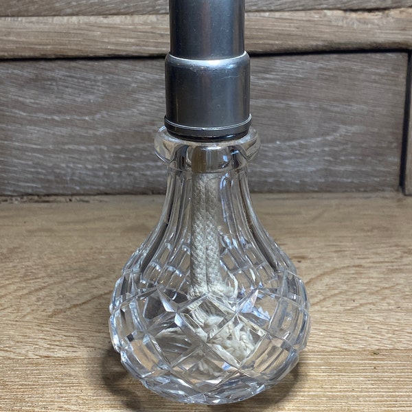 Lampe Berger en cristal avec une mèche neuve