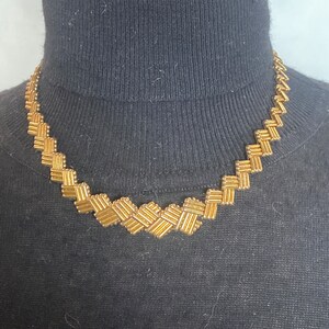 Collier zag or - Etsy France