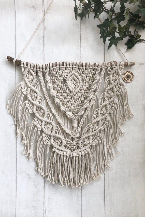 Macrame Cotton Cord, Macrame Wall Hanging