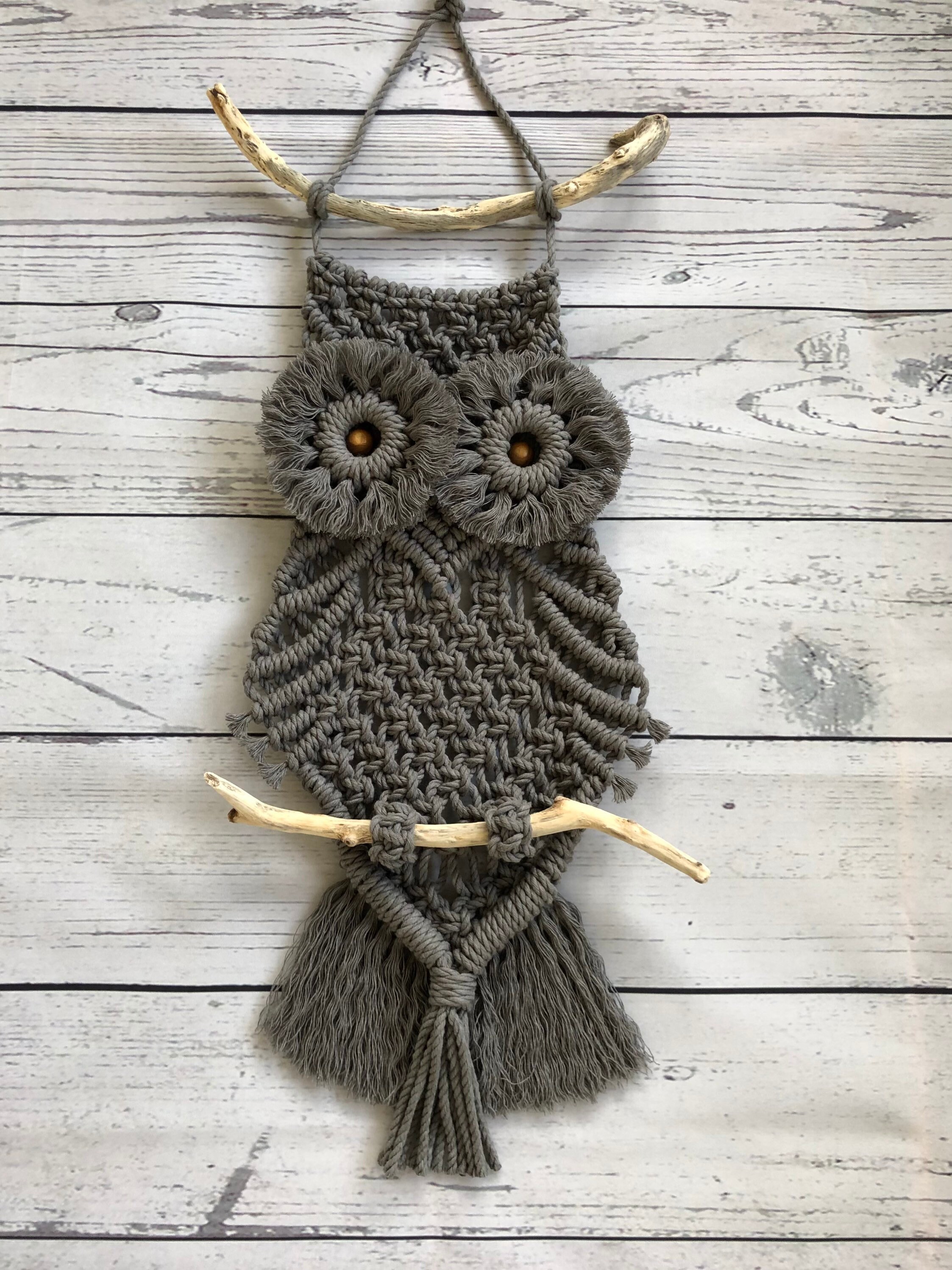 Macrame owl • owl • macrame decor • boho owl • nursery