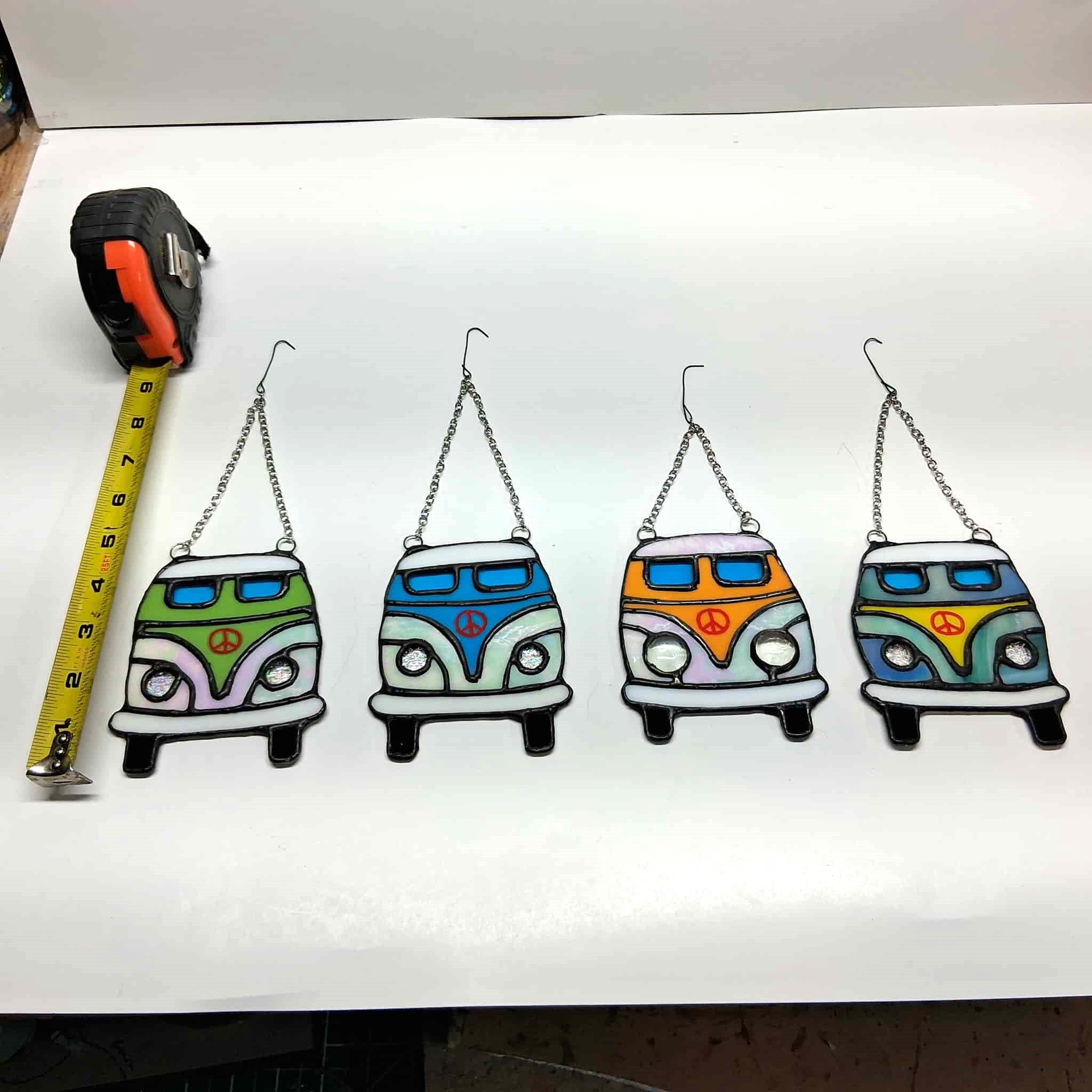 Stained Glass Vw Bus - Etsy