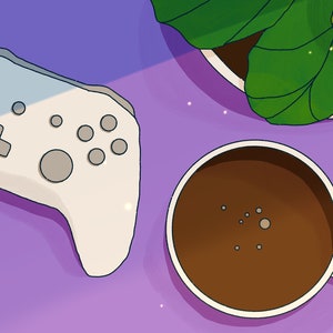 Fond d&#39;écran de jeu mignon