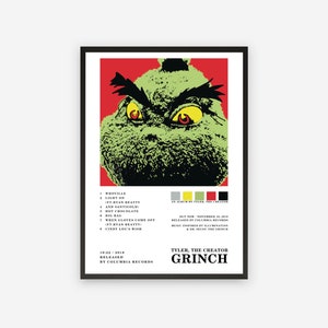 Tyler The Creator Bastard Music Cover Album Canvas Poster Etsy