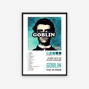 Tyler The Creator Bastard Music Cover Album Canvas Poster Etsy Tyler The Creator Bastard Music Cover Album Canvas Poster Etsy