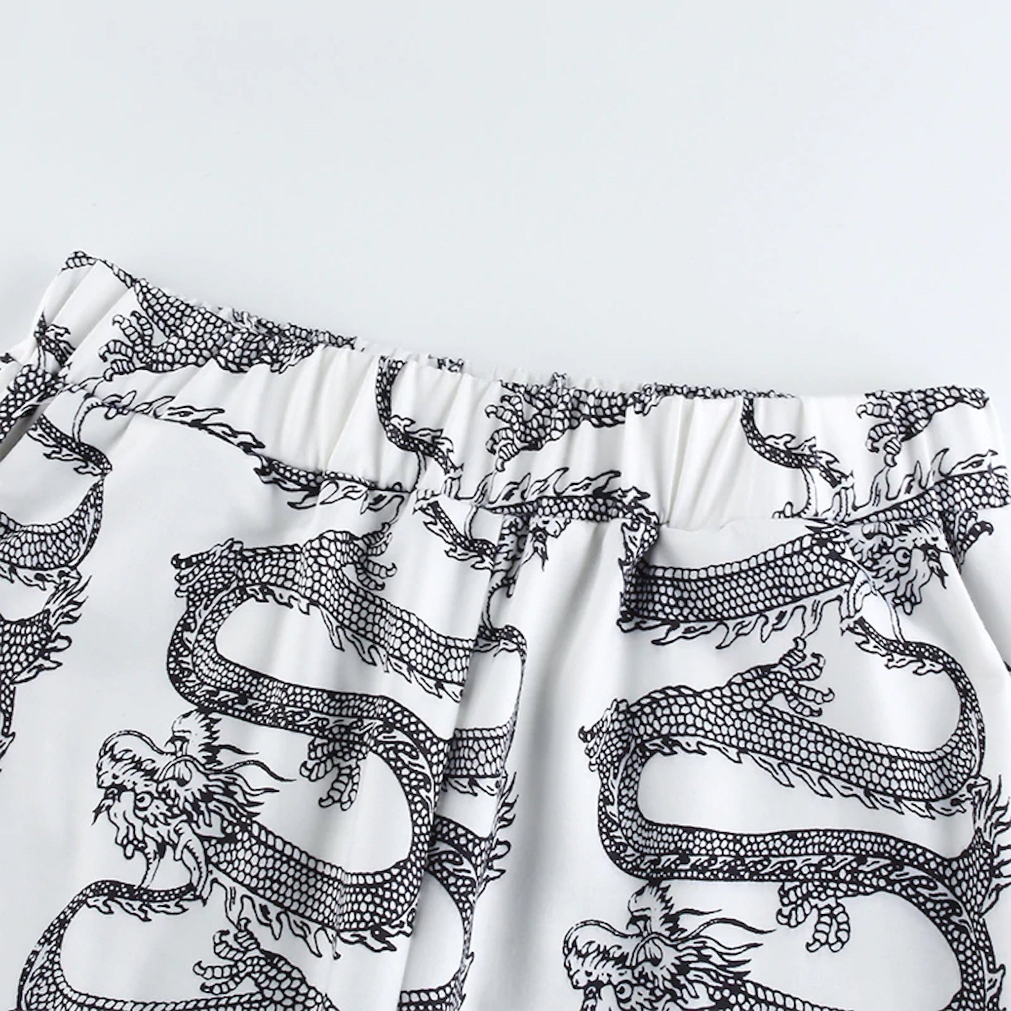 dragon print sweatpants