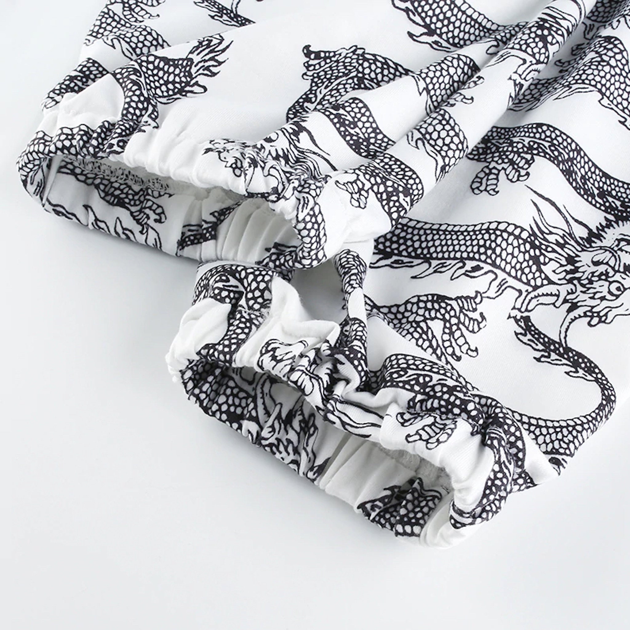dragon print sweatpants