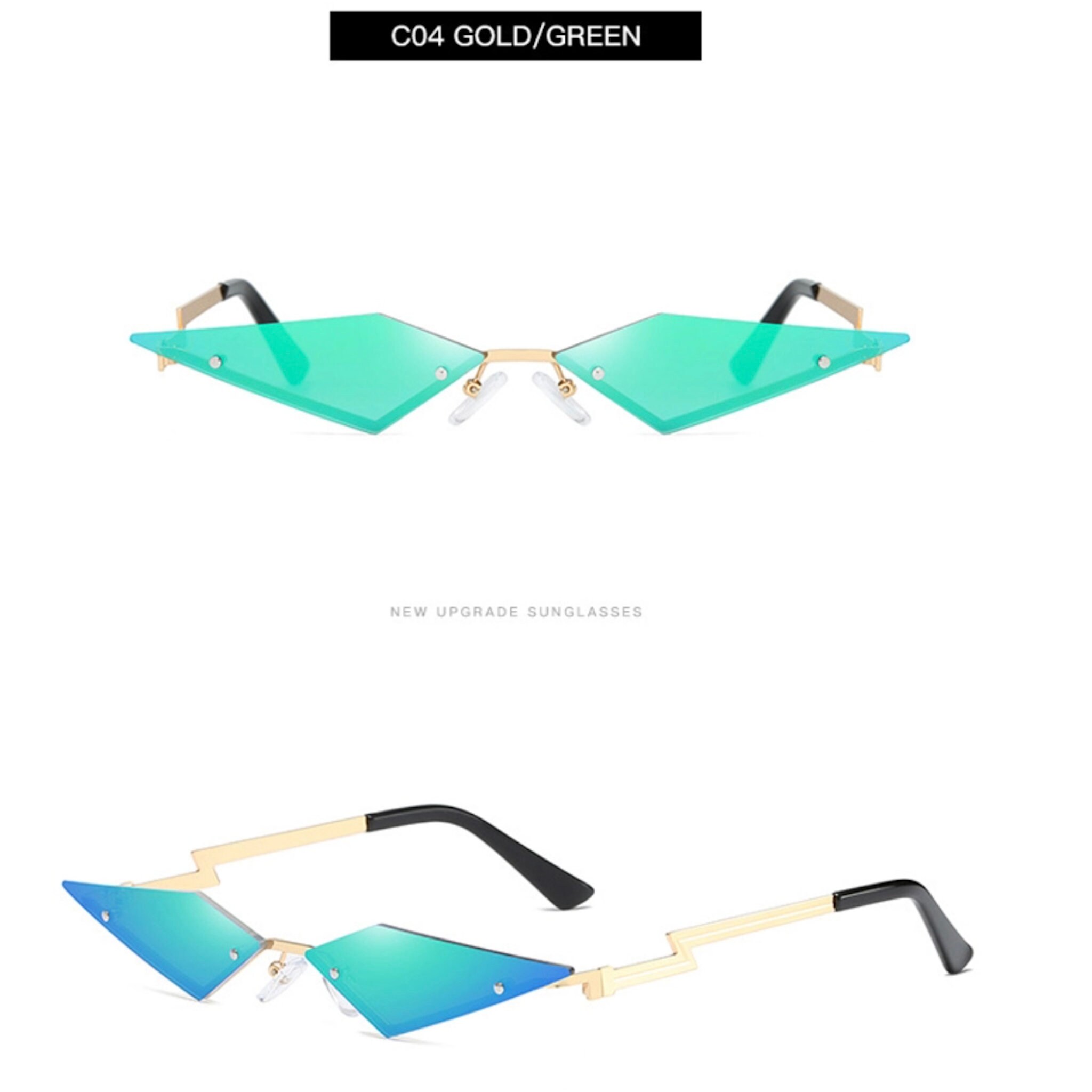 Diamond Shaped Sunglasses | Etsy