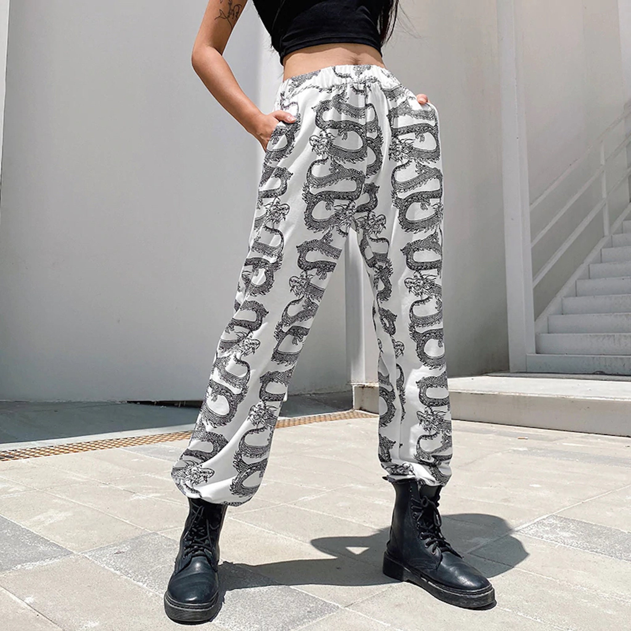 shein dragon sweatpants