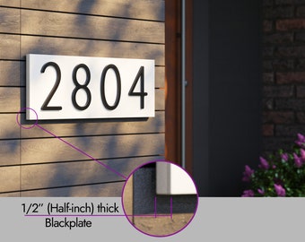 Vertical & Horizontal House Number| Easy to Install House