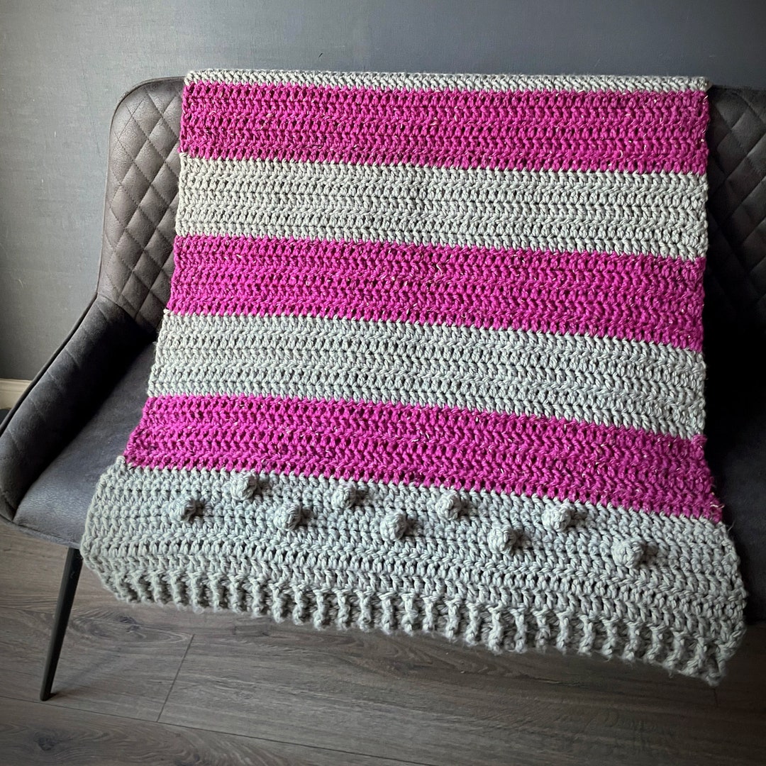 Joy Stripes Crocheted Hoodie -FREE pattern - Nana's Favorites