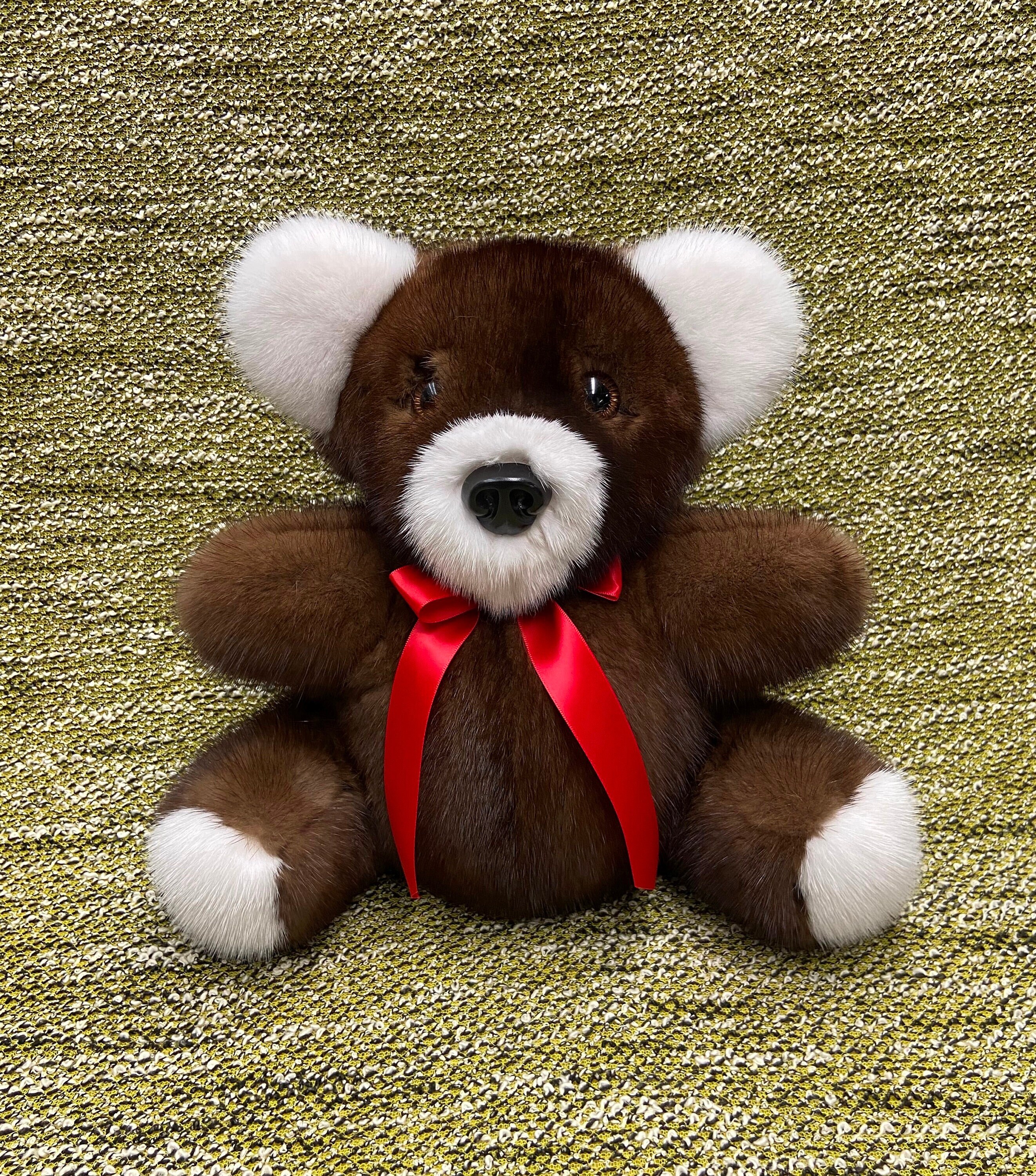 Real mink fur teddy bears - Etsy 日本