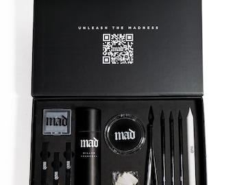 MAD ESSENTIALS CHARCOAL art kit