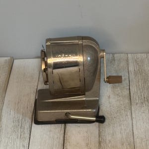 Vintage Boston Vacuum Mount Pencil Sharpener