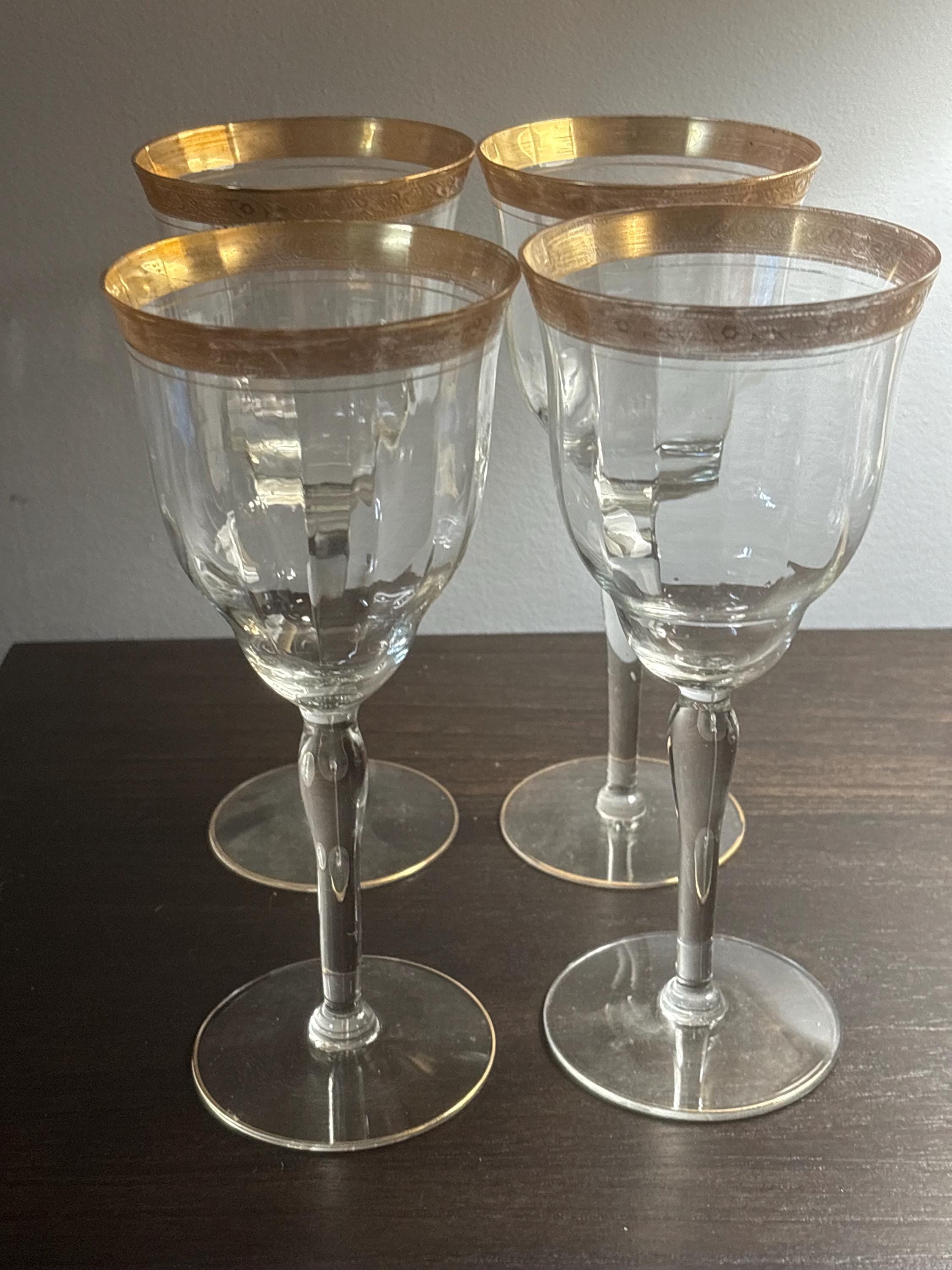 Antique Wine Glasses - Etsy