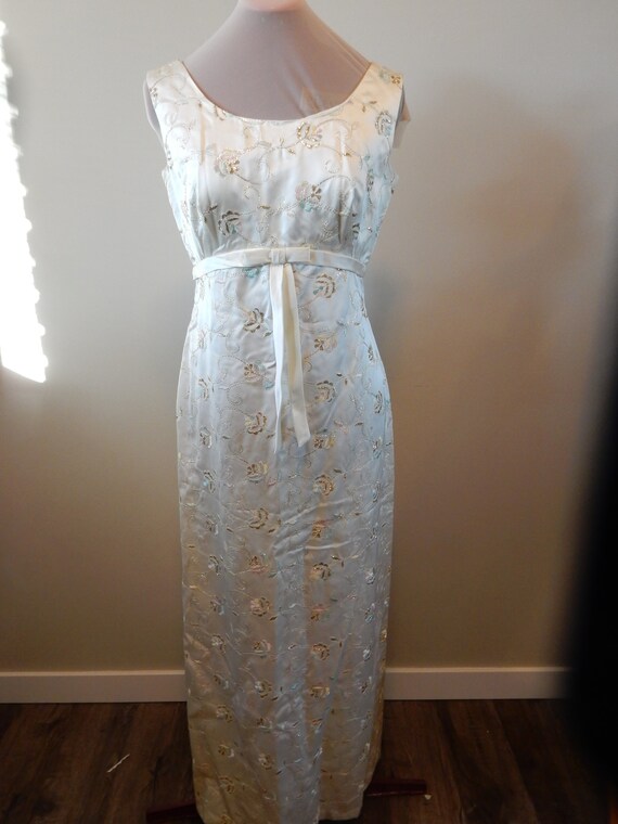 1960s Empire Waist Gown