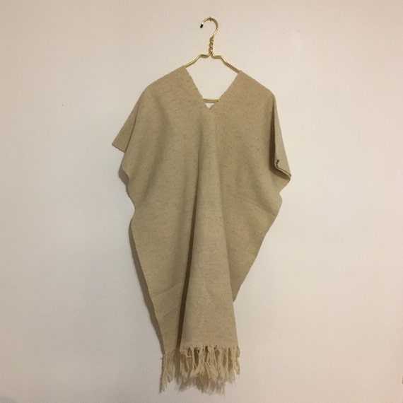 Vintage 1980's Poncho