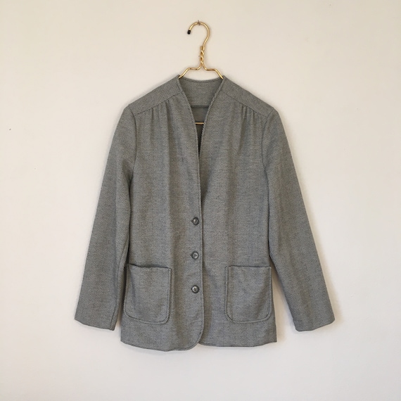 Vintage 1980's Herringbone Jacket