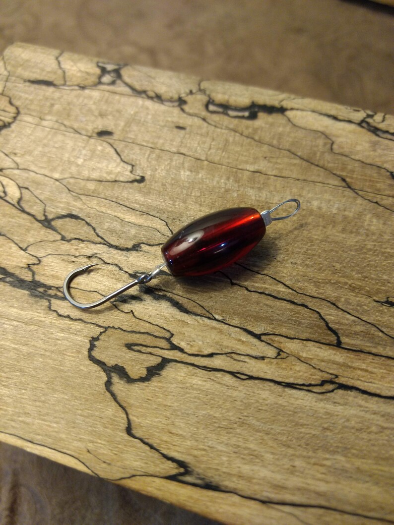 Fishing Lures Handmade Glass Beaded Fishing Lures Set of 4 Etsy