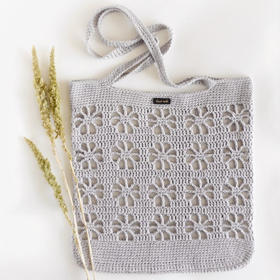 Fleur Market Bag PDF Crochet Pattern - Etsy