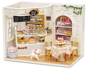 miniature dollhouse kit bakery