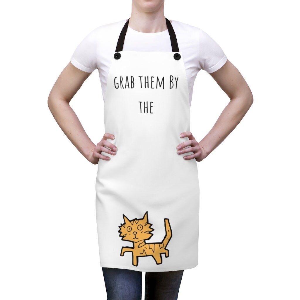 Funny apron/ Apron for women/ Grab them by the/ sassy aprons Etsy