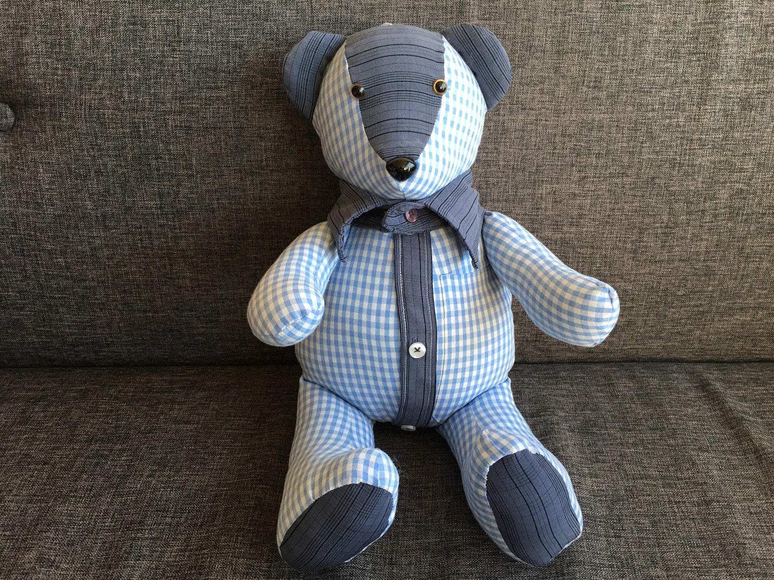 Custom made memory bears made with loved ones clothing | Etsy