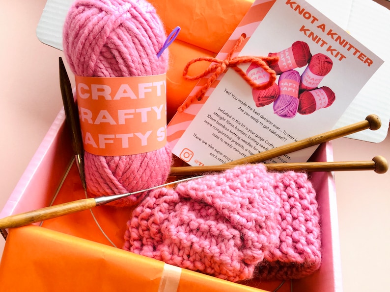 How to Knit, Knitting Kits for Beginners