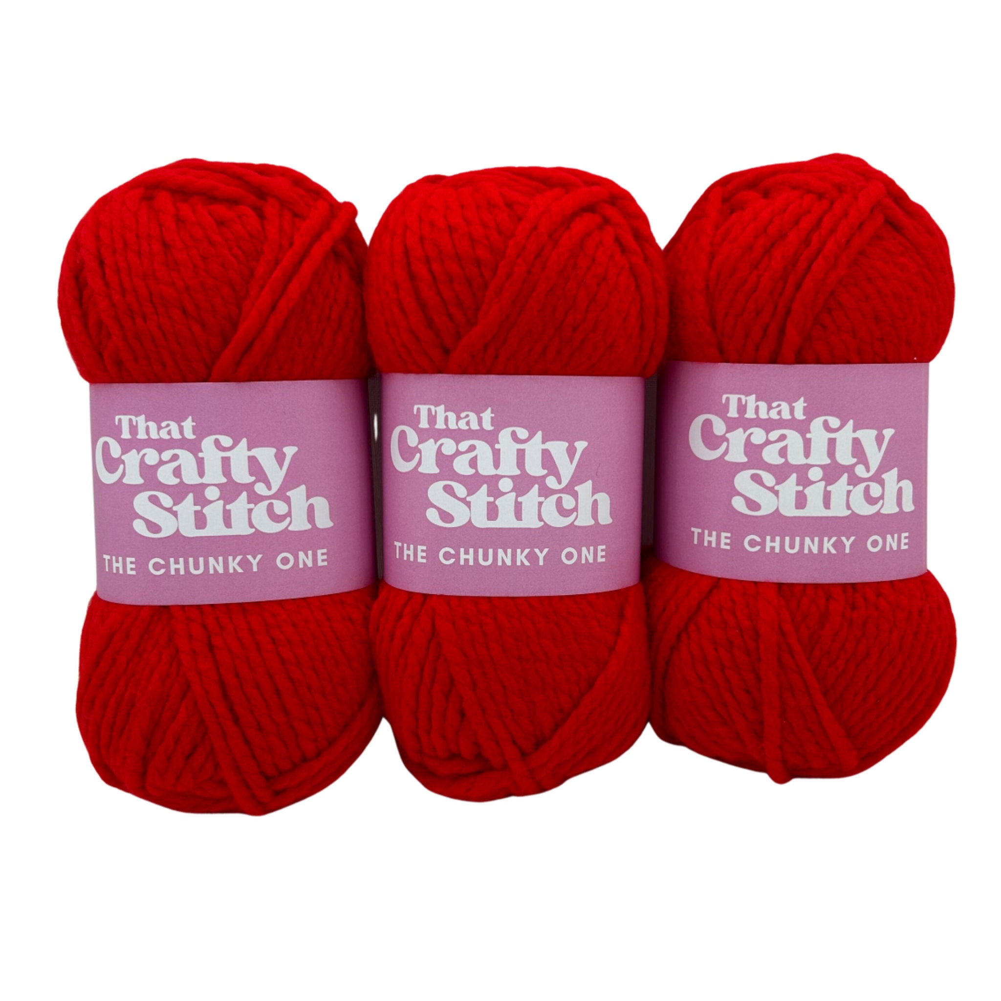 Red Heart Chunky Yarn, Select Your Color 6 Super Bulky