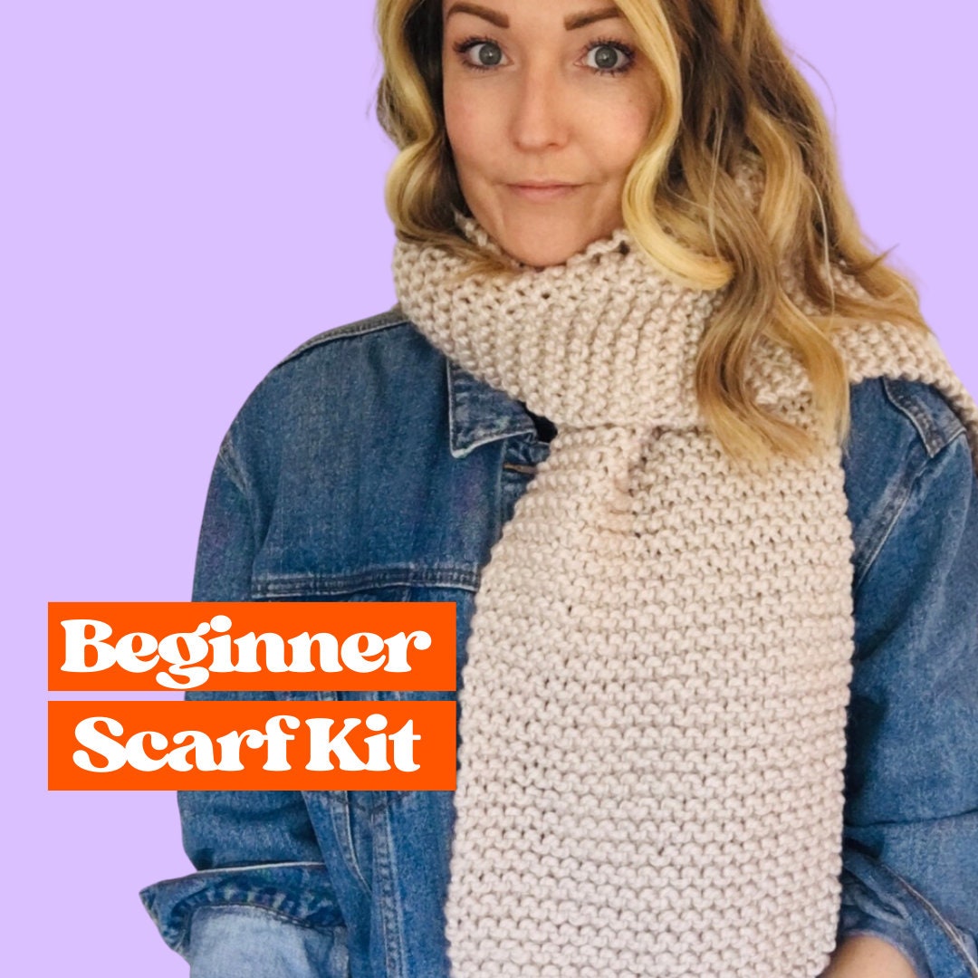 Learn How to Knit Your First Scarf (Pt 1) » School of SweetGeorgia