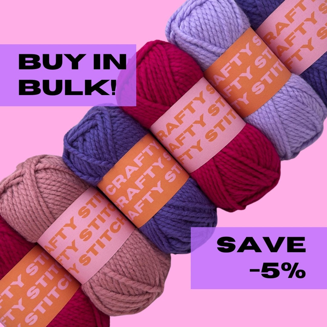 Unicorn Yarn Bundle Superchunky Yarn Pink Purple Lilac and Etsy UK