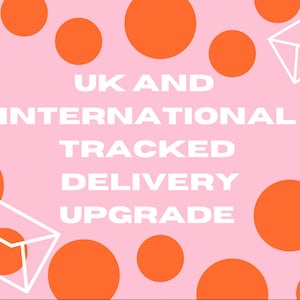 UK and international tracked shipping upgrade