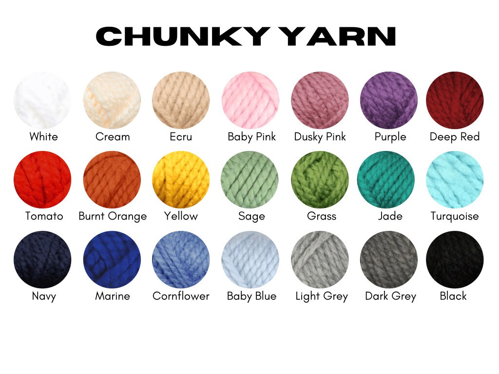 Super Chunky Yarn Bundle Super Bulky Yarn Acrylic Yarn Etsy