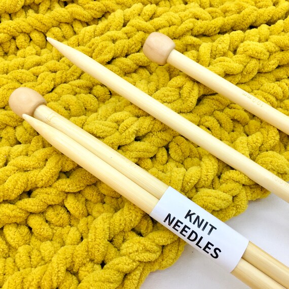 Super chunky knitting needles sales
