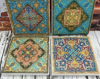 Moroccan Natural Stone Coasters Tiles