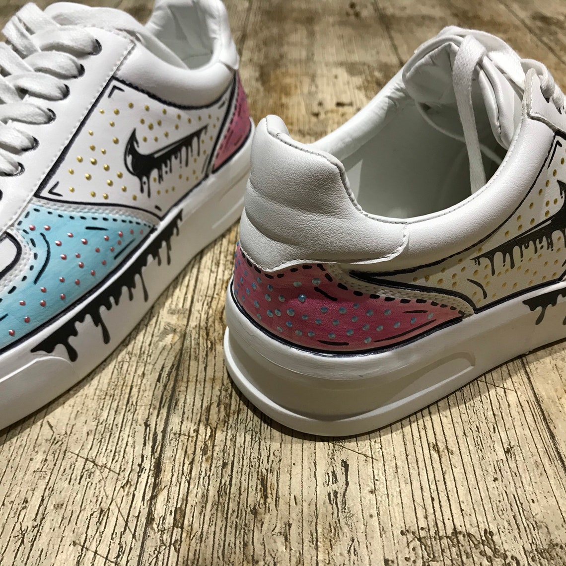 Custom Air Force 1 Trainers Totally unique | Etsy
