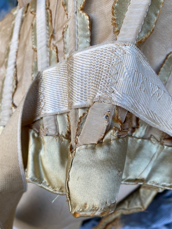 Elegant, Victorian bodice silk with name - image 2