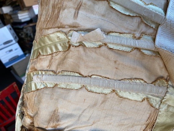 Elegant, Victorian bodice silk with name - image 10