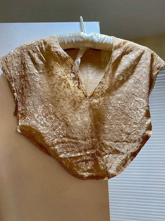 1920s antique lace top