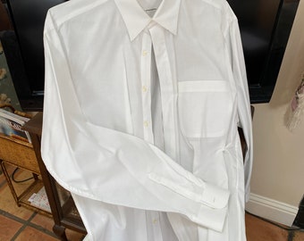 Valentino white shirt 16 1/2/34-35