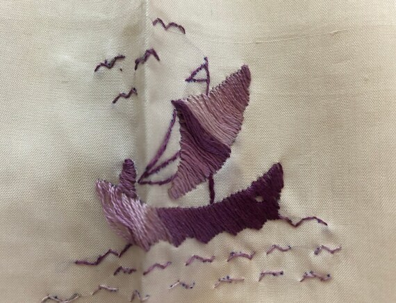 Handmade Embroidered Silk Pajamas