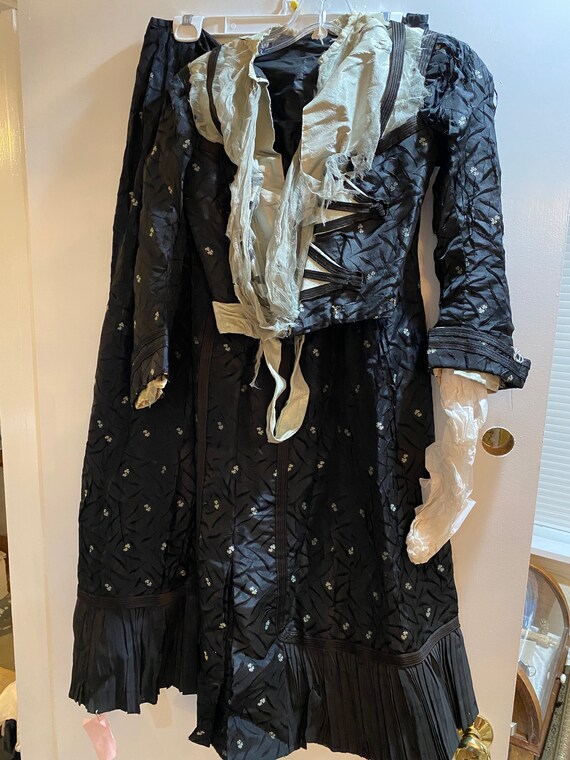bodice and skirt Victorian damaged