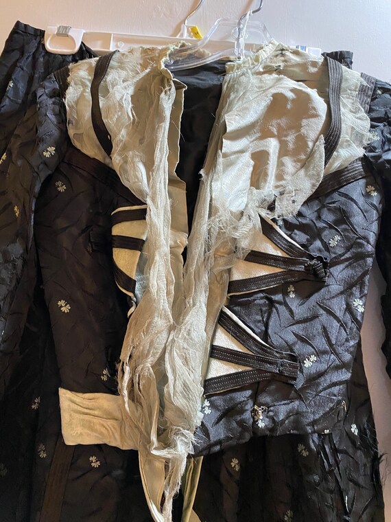 bodice and skirt Victorian damaged - image 5