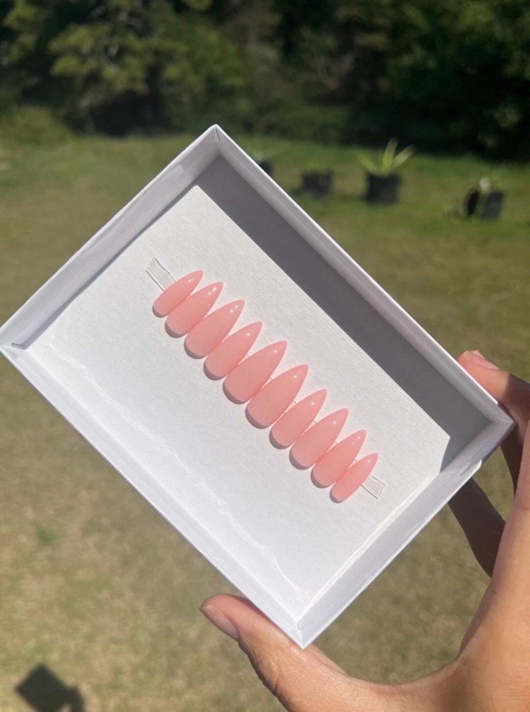 Bubble Bath OPI Bold Opaque Pink Handmade Press on Nails Etsy