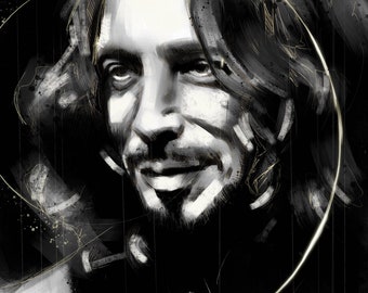 Chris Cornell, Größe A3 Druck Soundgarden, Audioslave