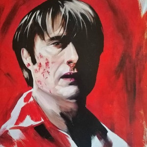 Hannibal, TV Series, Mads Mikkelsen, cannibal Art Print