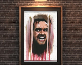 Jack Torrance The Shining Movie Print. Stephen King