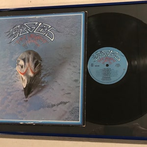 Their Greatest Hits 1971-1975 by Eagles Vinyl Album in a Glass Frame