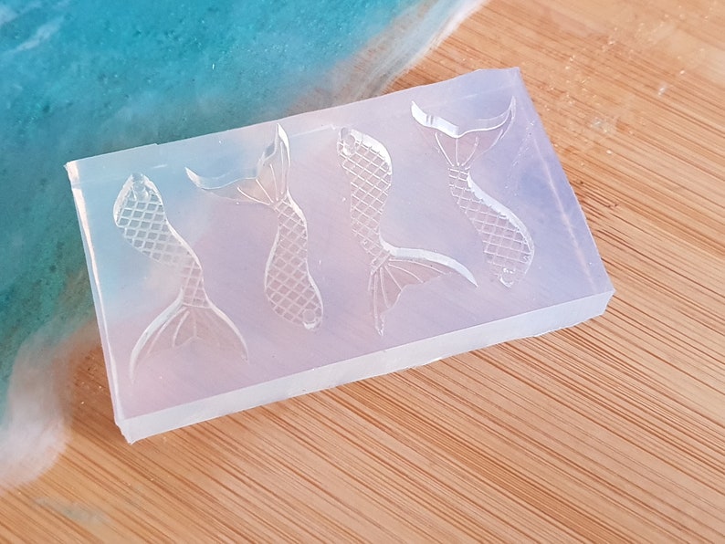 Mermaid tails Silicone earring mold