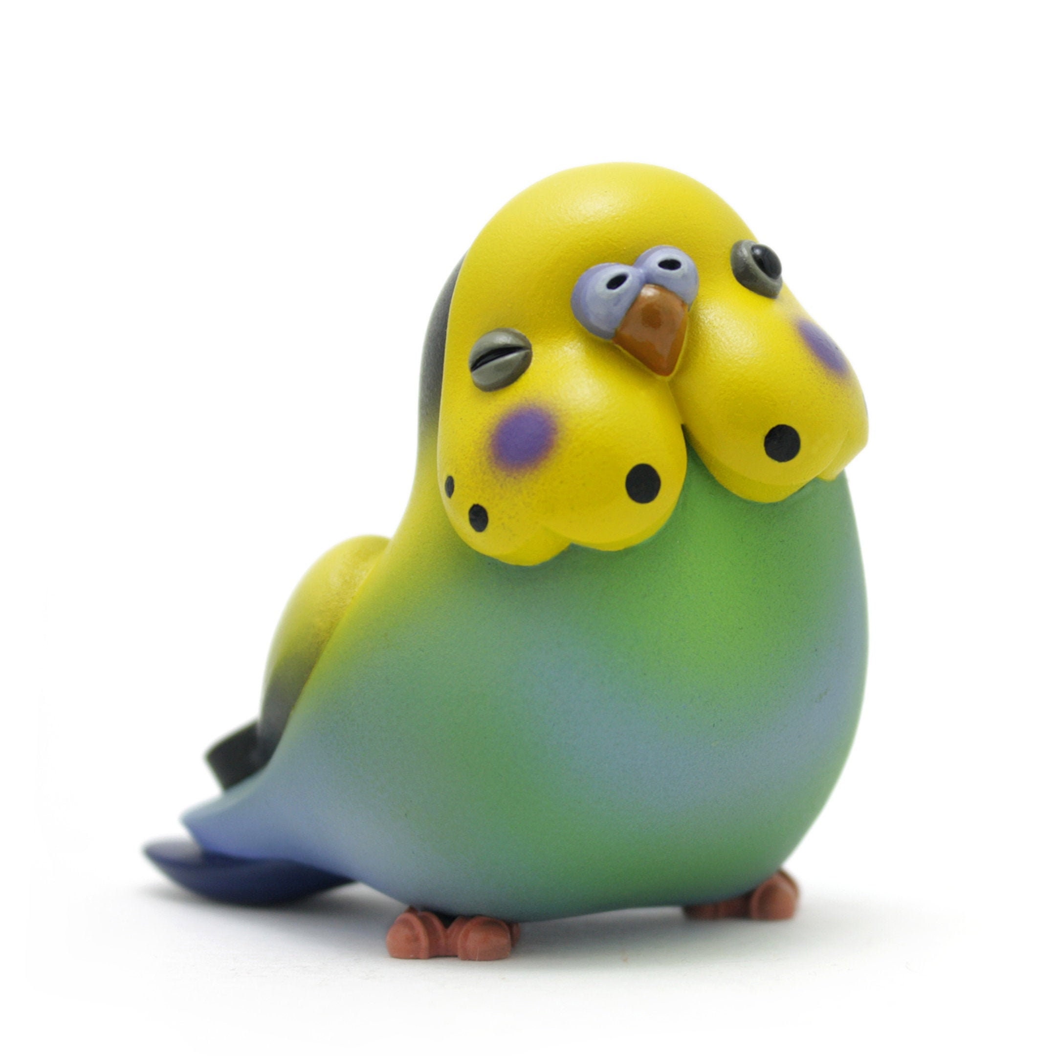 BABY BUDGIE Green Budgie Budgie Budgie Toy Budgerigar Etsy